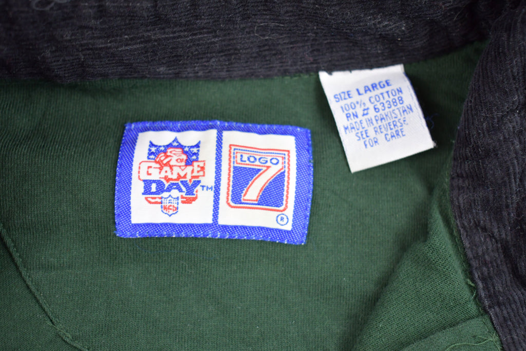 Vintage 1990s Green Bay Packers NFL Football Embroidered Button Up Shirt