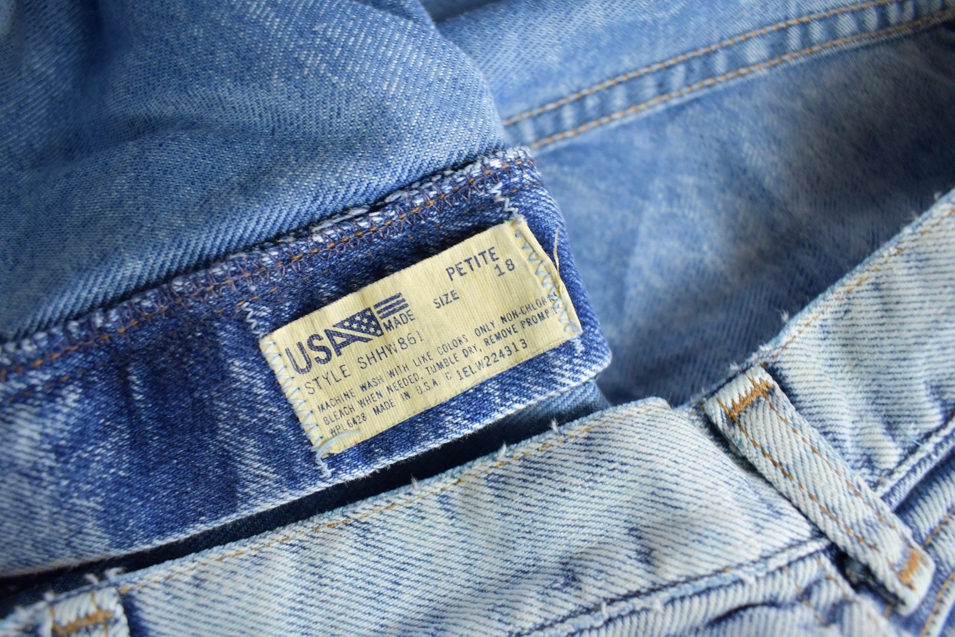 Vintage 1970s Sheplers Jeans Size 34x28