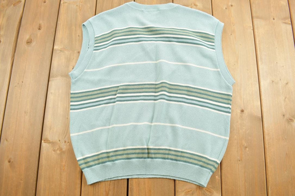 Vintage 1990s N Touch V-Neck Sweater Vest