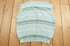 Vintage 1990s N Touch V-Neck Sweater Vest