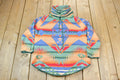 Vintage Y2K Chaps Aztec Pattern Knit Turtleneck Sweater Size M
