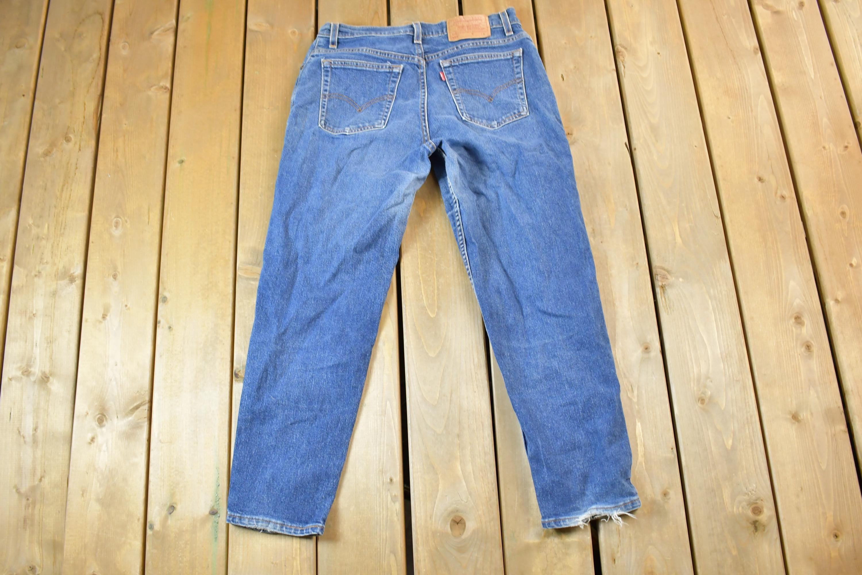 Vintage 1990s Levi Denim 550 Jeans Size 30 x 27