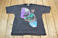 Vintage 1990s Mite International Soccer Single Stitch Graphic T-Shirt Made In USA