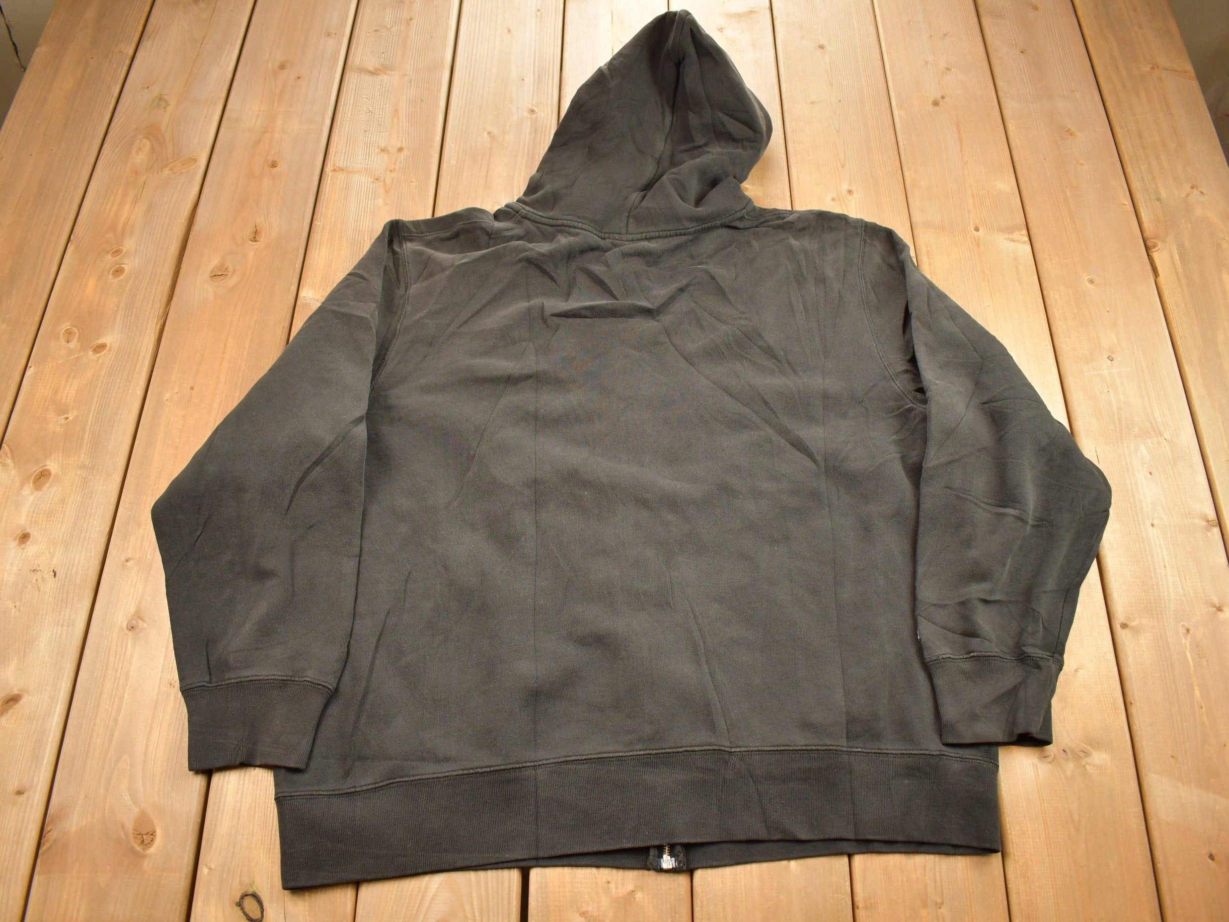 Vintage 1990s Polo Jeans Ralph Lauren Embroidered Full Zip Hoodie