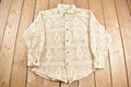 Vintage 1990s True Grit Aztec Fleece Sweater