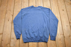 Vintage 1980s Blank Raglan Crewneck Sweatshirt