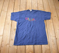 Vintage 1990s Chicago Windy City Embroidered Souvenir Travel T Shirt Made In USA Size XL