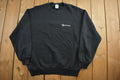 Vintage 1990s Black Quantum Crewneck Sweatshirt