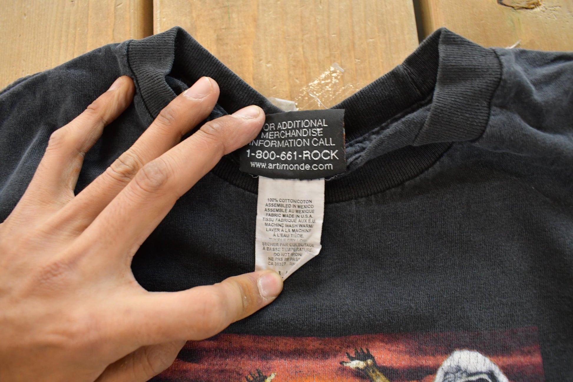 Vintage 1990s Led Zeppelin Icarus Swansong Graphic Artimonde Band T-Shirt Men's Medium