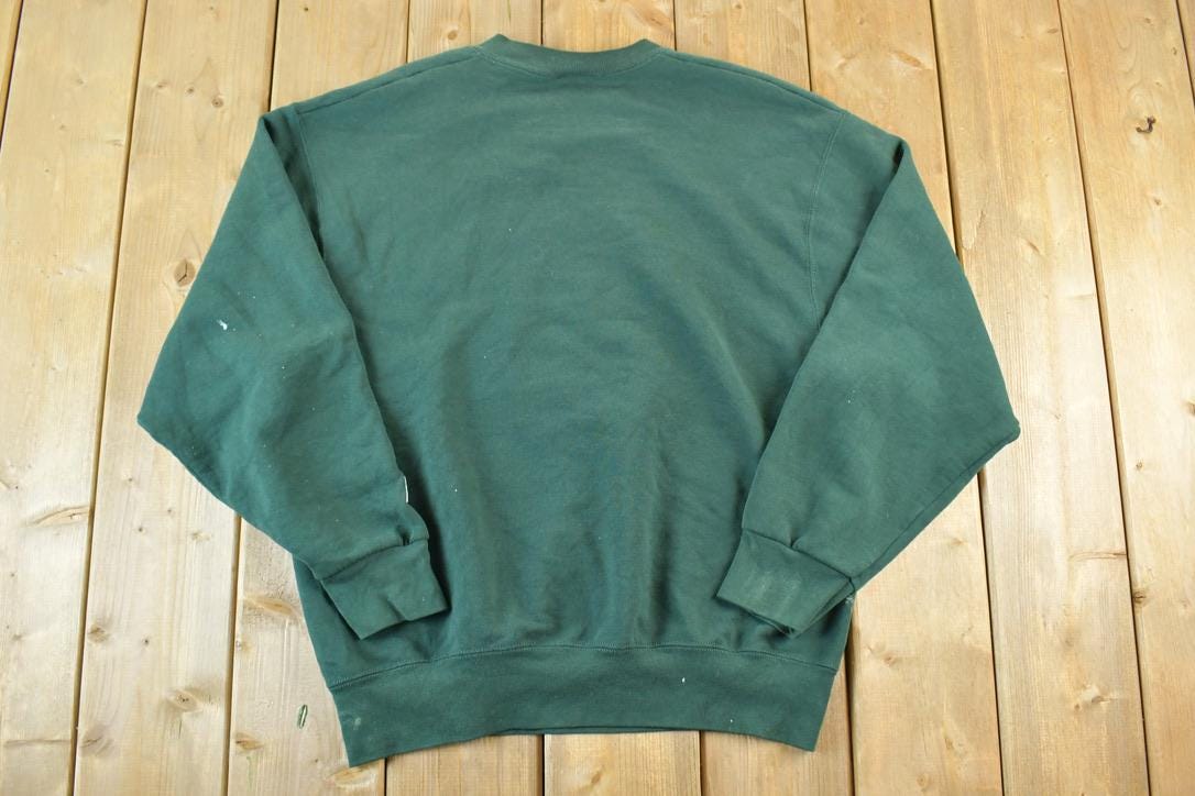 Vintage 1997 Pro Player Baltimore Orioles MLB Embroidered Crewneck Sweatshirt
