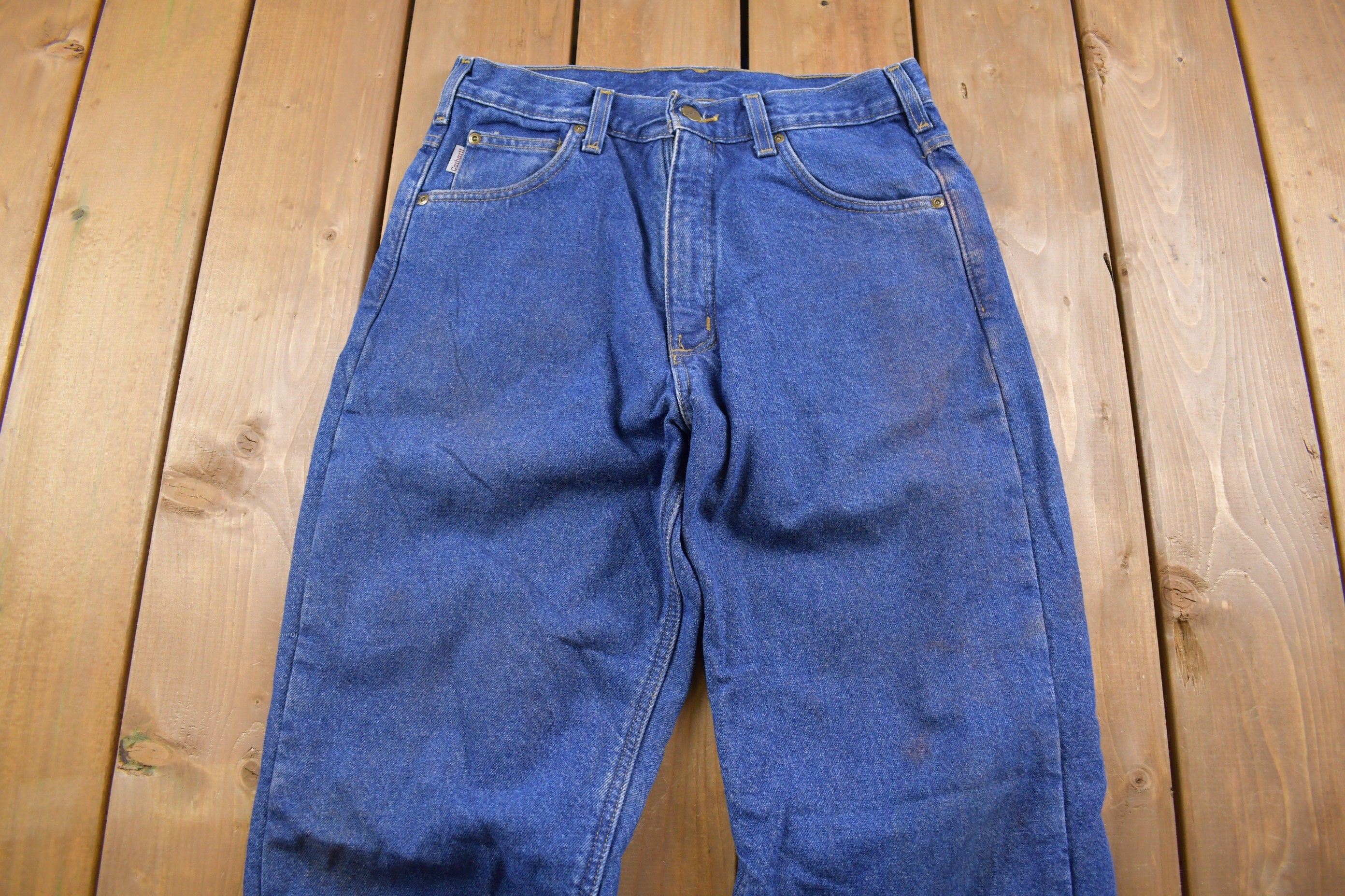 Vintage 1990s Carhartt Lined Jeans Size 30 x 31