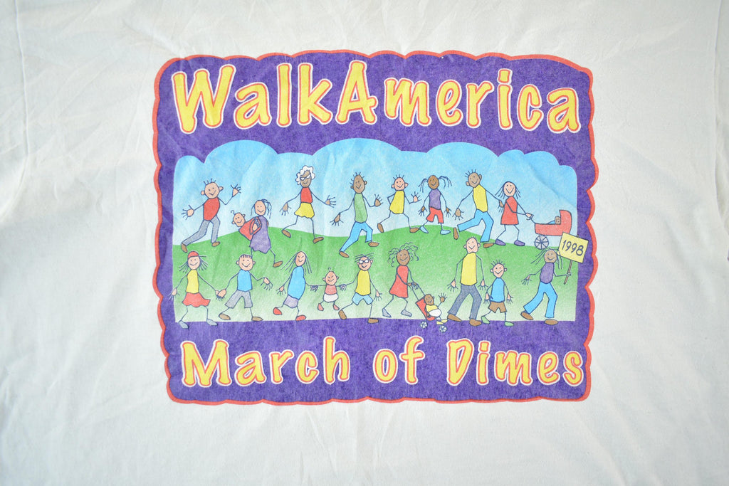 Vintage 1990s Walk America Graphic T-Shirt