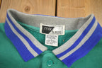 Vintage 1990s Mixtures Blank Collard Crewneck Sweatshirt