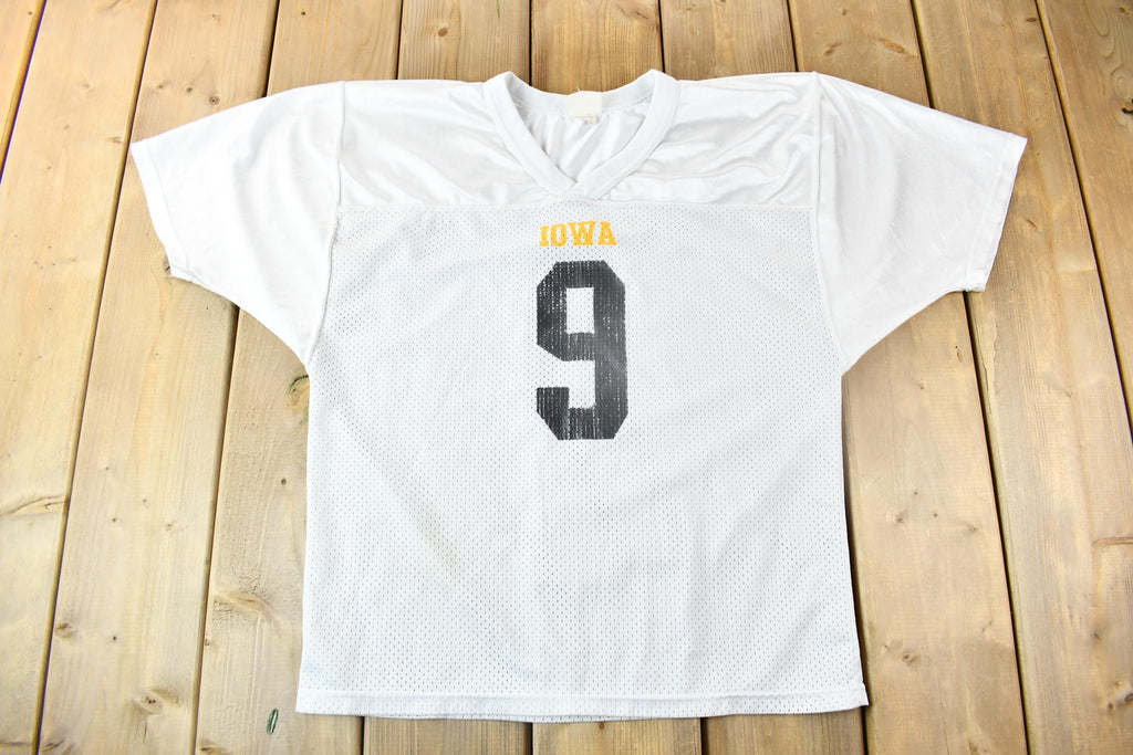 Vintage 1990s University Of Iowa Hawkeyes Mesh Football Jersey