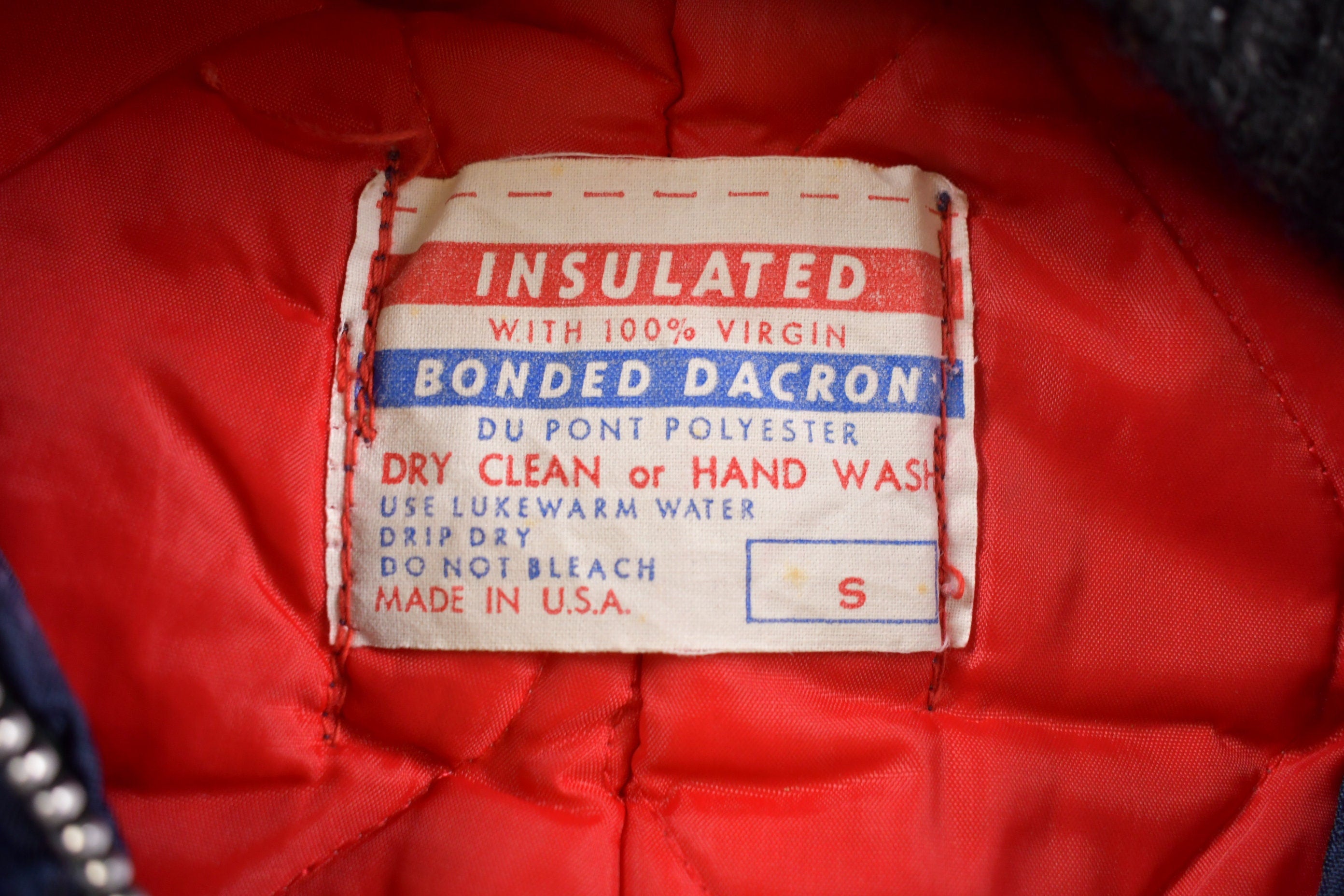 Vintage 1980s Insulated Jumpsuit Size Small