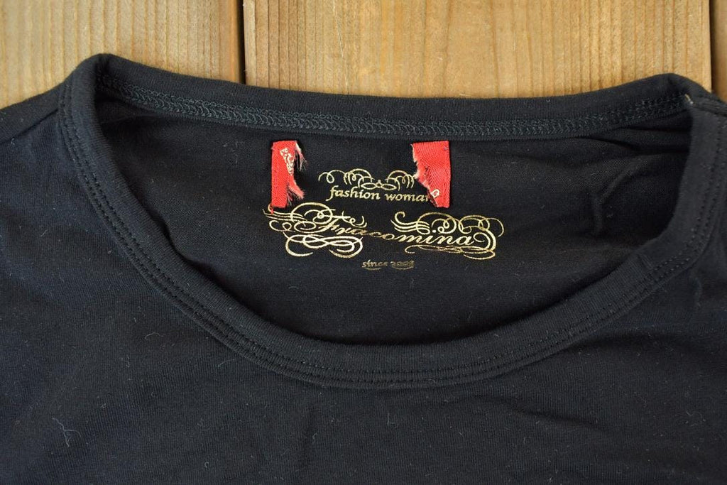 Women Vintage Fracomina Y2K Million Dollar T-Shirt