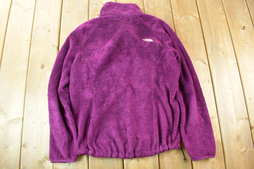 Vintage Y2K The North Face Women's Purple Fleece Sweater / 90s Sweater / Streetwear / Outdoorsman