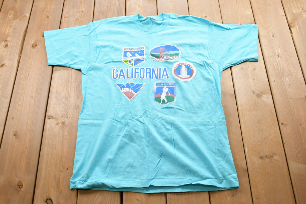 Vintage 1990s San Diego San Francisco California Graphic T-Shirt