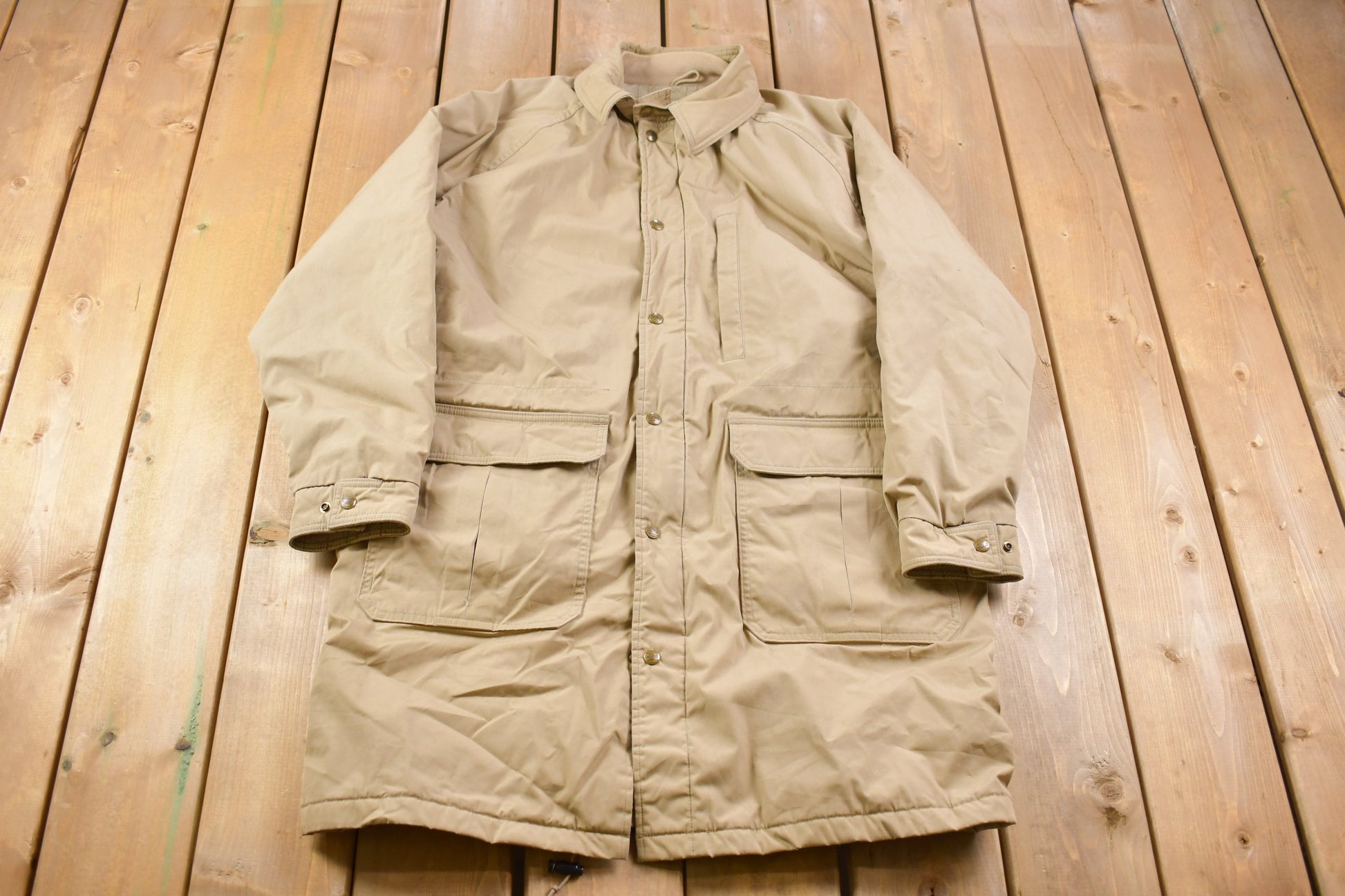 Vintage 1980s LL Bean Blanket Lined Chore Jacket