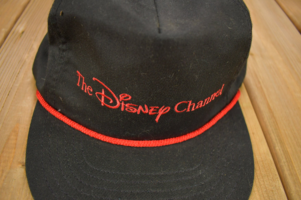 Vintage 1990sThe Disney Channel Strap Back Rope Hat