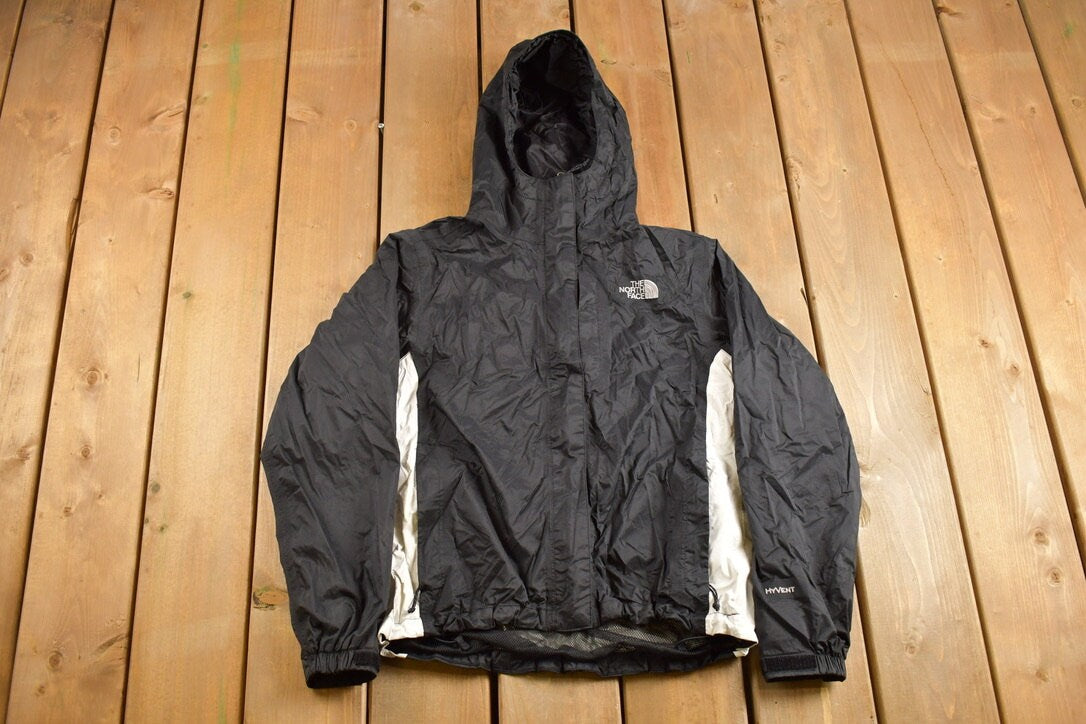 Vintage 1990s The North Face Mesh Lined HyVent Windbreaker Jacket  Embroidered  Streetwear  1990s TNF  Vintage Jacket  Gorp