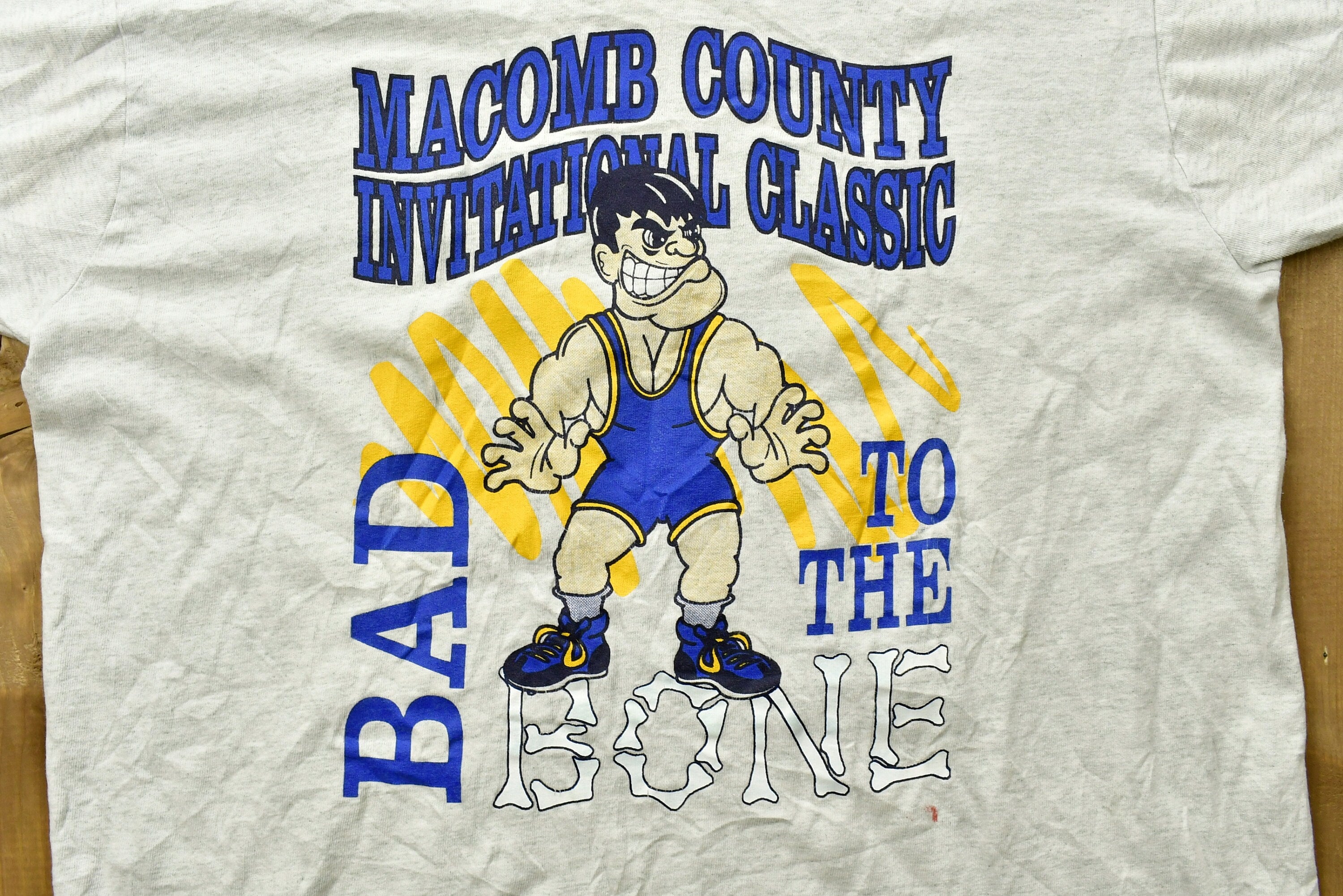 Vintage 1995 High School Wrestling T-Shirt