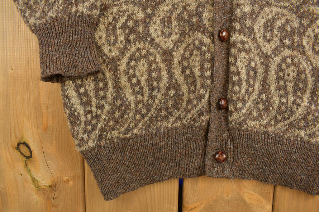 Vintage 1990s Womans Sportables Cardigan Sweater