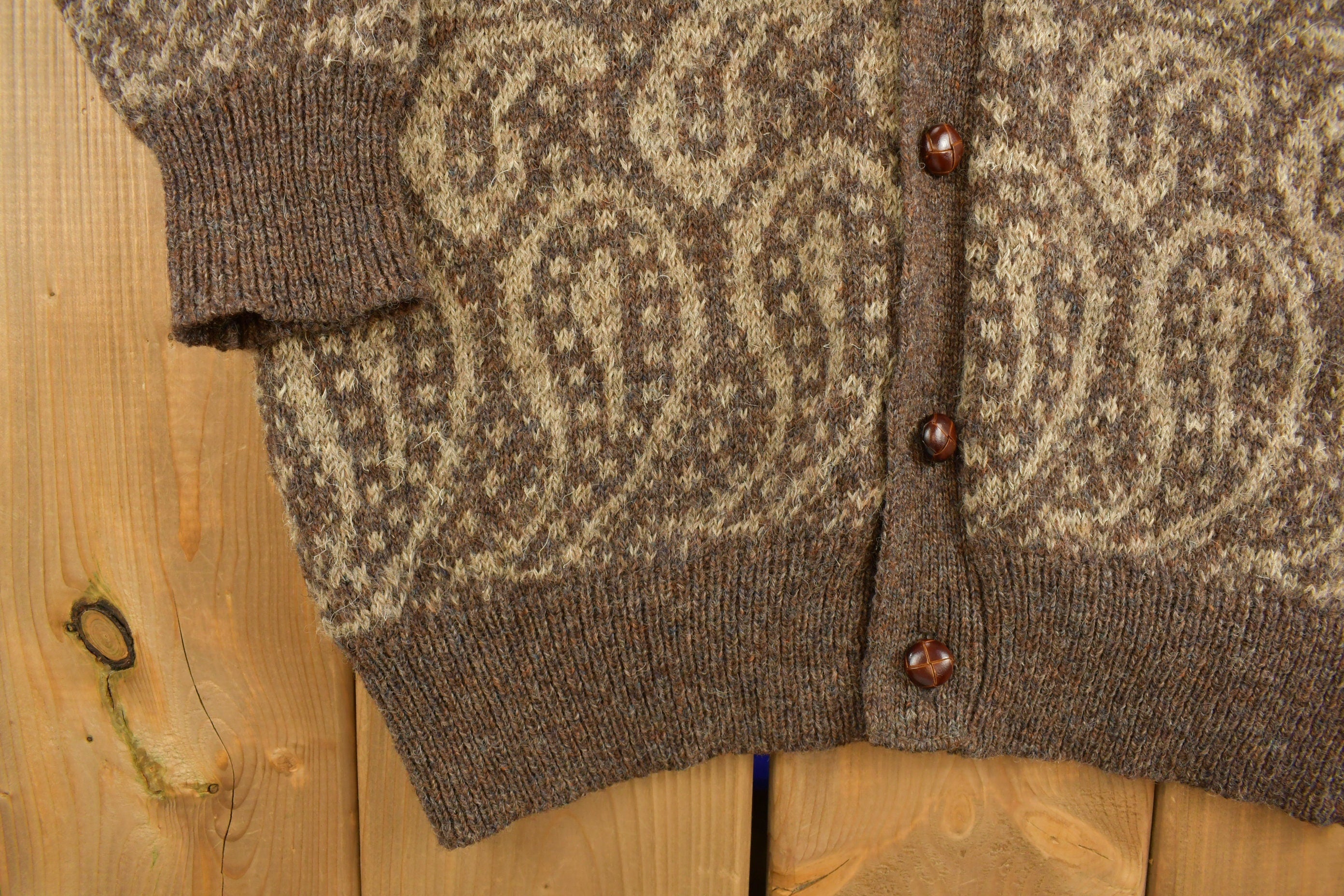 Vintage 1990s Womans Sportables Cardigan Sweater