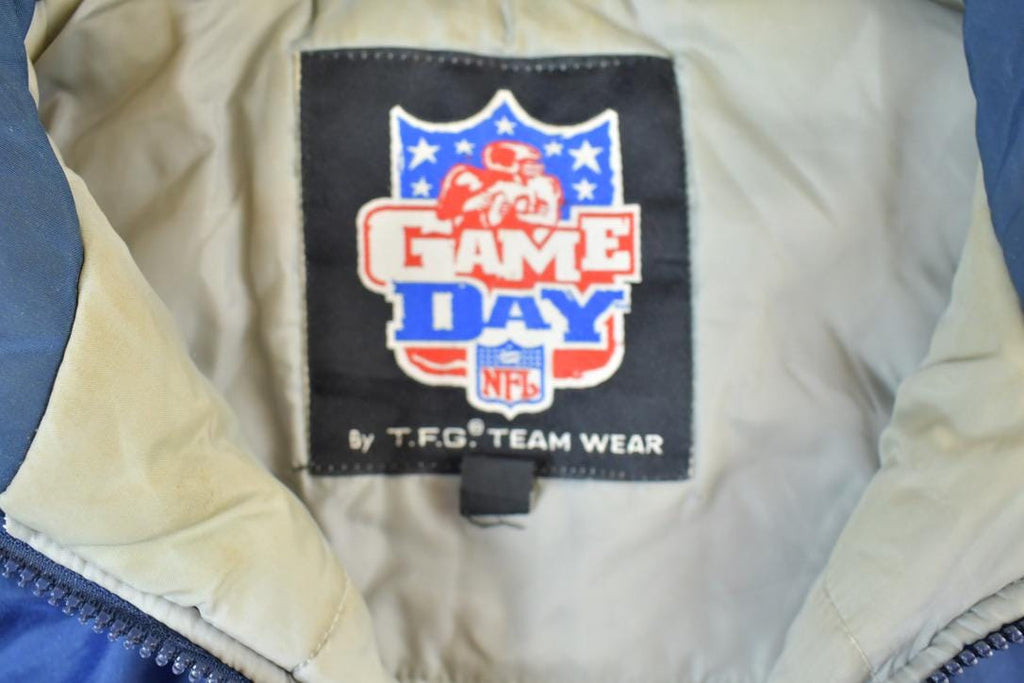 Vintage 1990s Dallas Cowboys Game Day NFL Football Pullover Jacket
