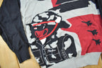 Vintage Deadstock Y2K Phat Farm Embroidered Military Cow Knit