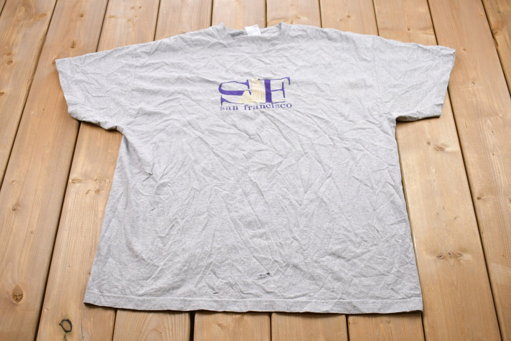 Vintage 1990s San Francisco Embroidered Graphic T-Shirt