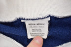 Vintage Sunny Meadow Farm Graphic Collared Sweatshirt