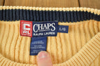 Vintage 1990s Chaps Ralph Lauren Knit Crewneck Sweater