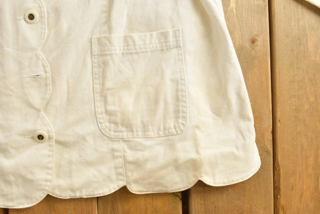 Vintage 1990s Roaman's Cotton Button Up Jacket
