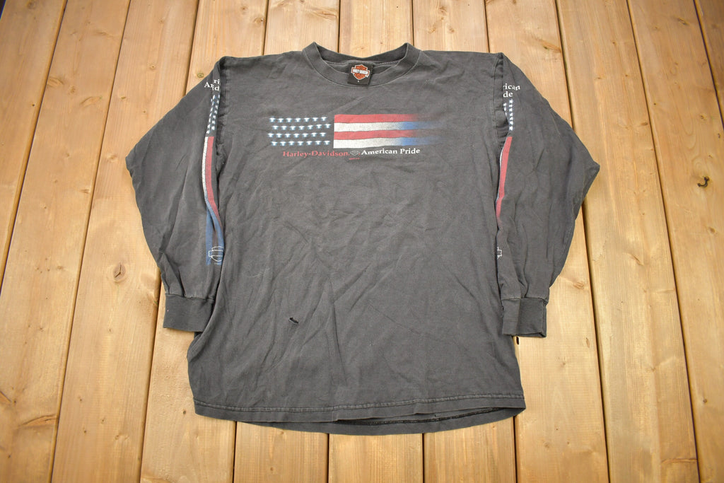 Vintage 2000 Harley Davidson Motorcycles Appleton's Tennessee Long Sleeve T-Shirt
