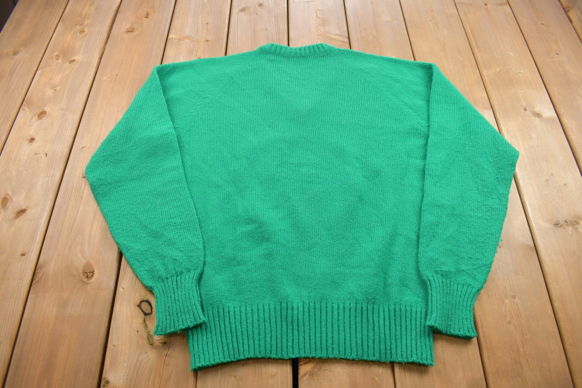 Vintage 1990s Arrow Blazer V Neck Knitted Sweater /