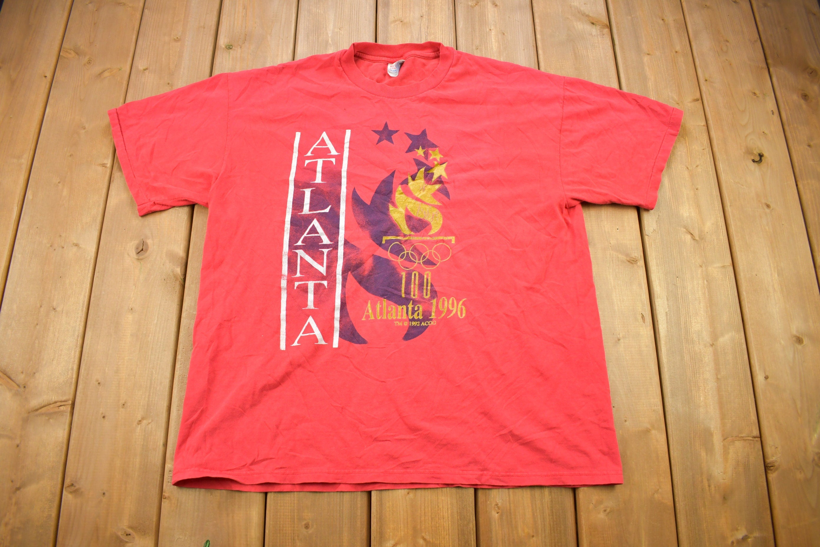 Vintage 1996 Atlanta Olympics Graphic T Shirt