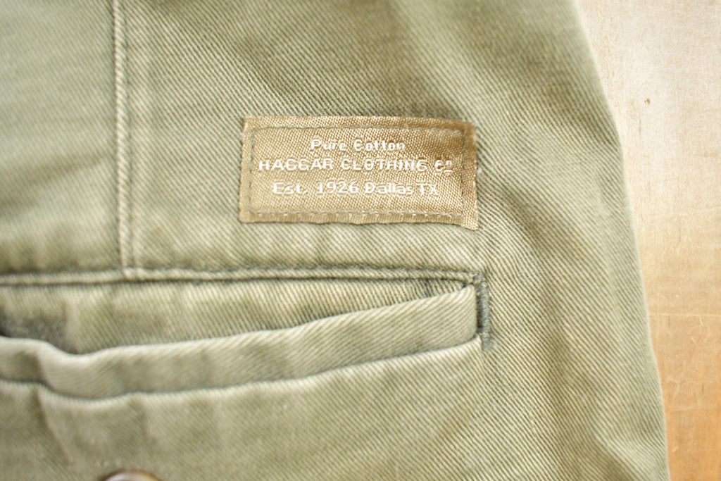 Vintage 1990s Haggar Clothing Green Pants