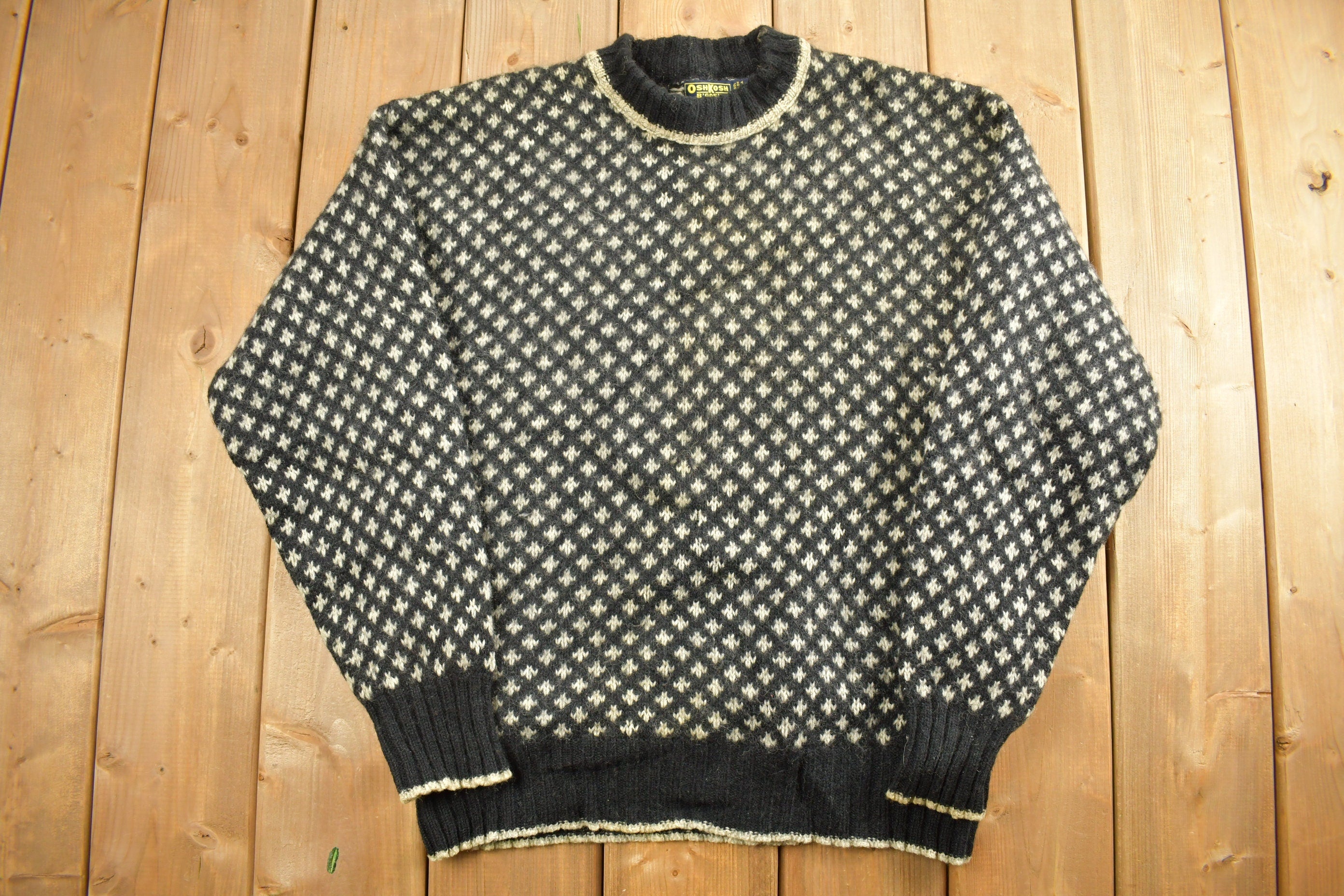 Vintage 1990s Osh Kosh Knit Crewneck Sweater