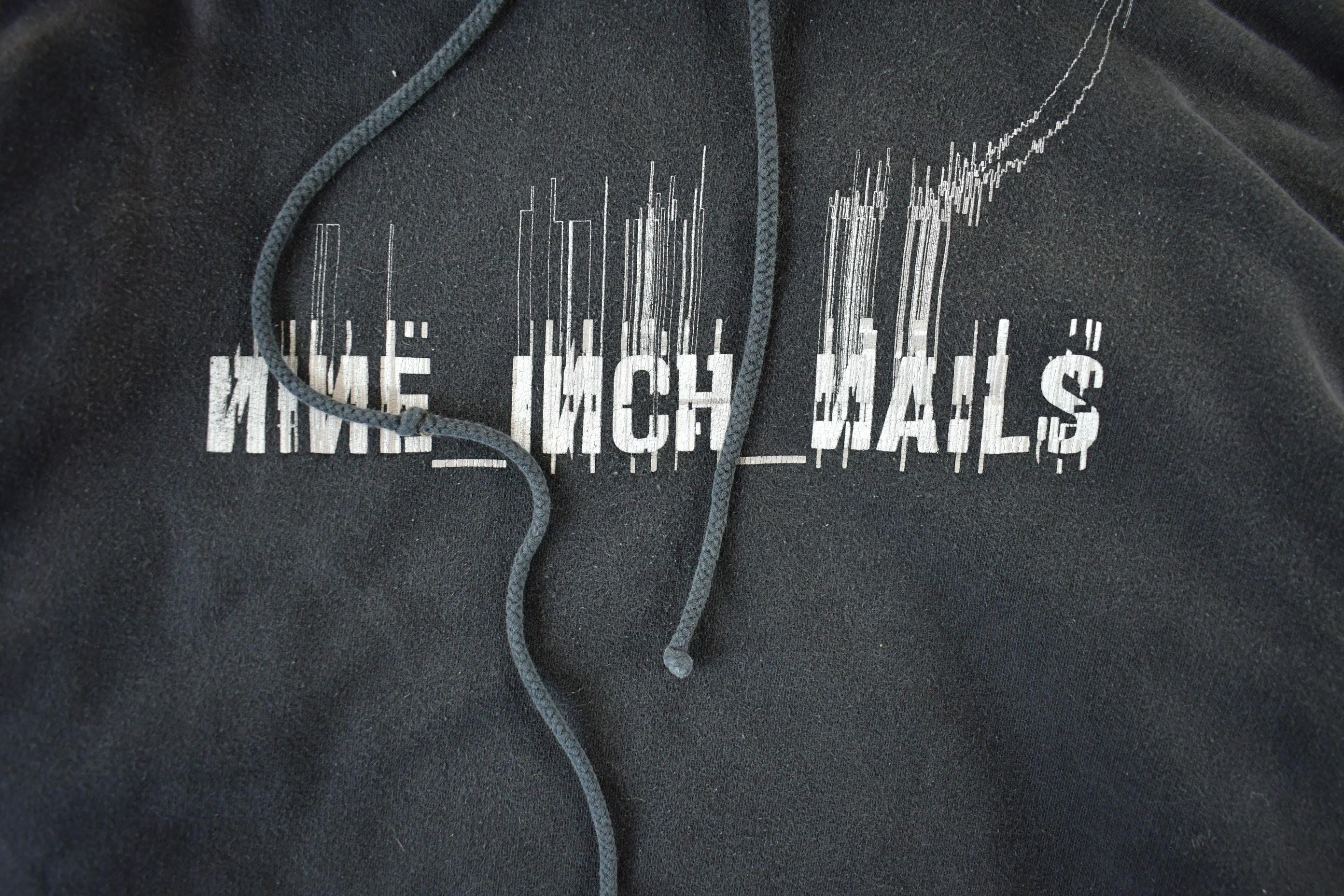 Vintage 2005 Nine Inch Nails Graphic Hoodie