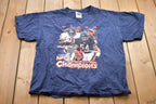 Vintage 2002 Cleveland Bears NFL NFC Champions Graphic T-Shirt