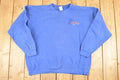 Vintage 1990s Nike Embroidered Mini Swoosh Block Logo Sweatshirt Men's L