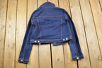Vintage 1990s Parasuco Jeans Deadstock Jean Jacket Made In USA