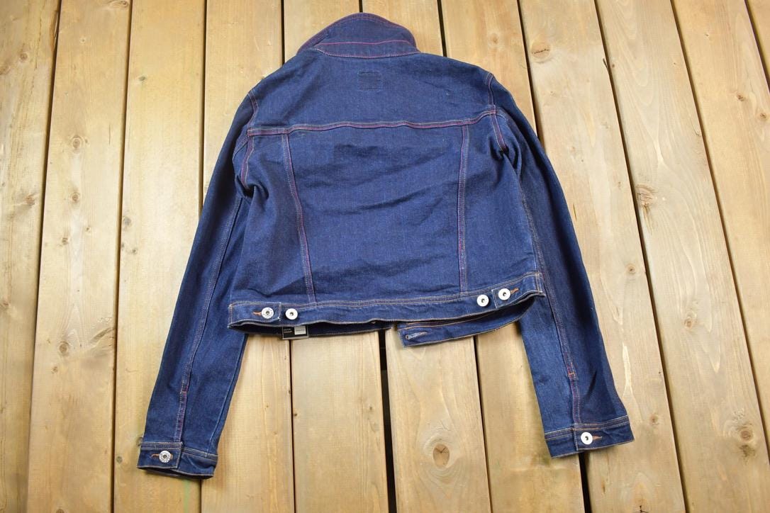 Vintage 1990s Parasuco Jeans Deadstock Jean Jacket Made In USA