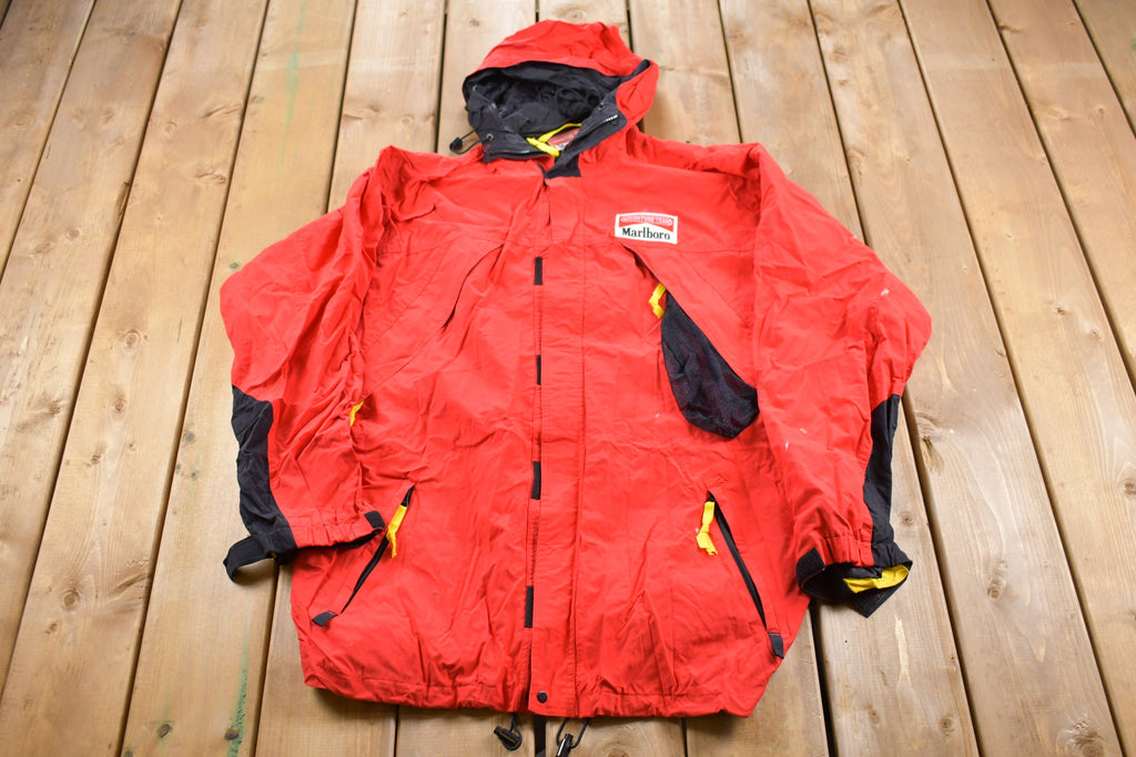 Vintage 1980s Marlboro Unlimited Windbreaker Jacket
