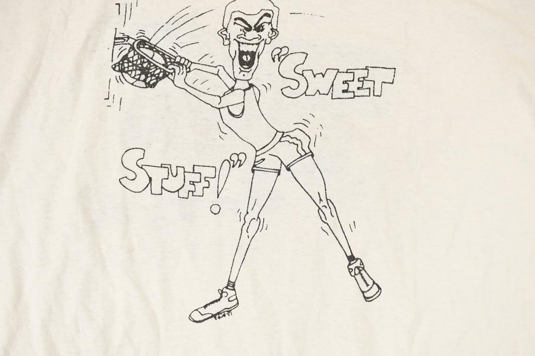 Vintage 1980s Ultimate Sports Souvenir Travel T-Shirt Men's L