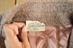 Vintage 1970s Salon Juliette Wool Full Length Peacoat Women's Large