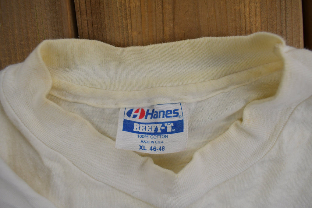 Vintage 1980s ROE Versus WADE Graphic T Shirt