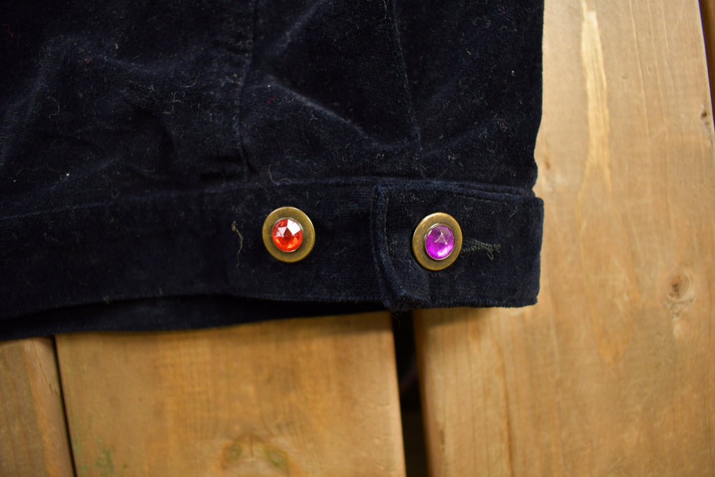 Vintage 1990s Carole Little Velvet Jacket