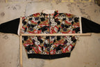 Vintage 1990s Silver Threads All Over Print Windbreaker